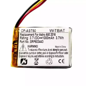 Батерия за слушалки Astro A50,Astro A20,Astro A38,HyperX Cloud Core Wireless