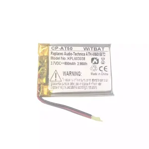 Батерия за слушалки Audio-Technica ATH-M50XBT2,ATHM50XBT,ATH-DSR9BT,ATH-DSR7BT,ATH-SR6BT,ATH-SR5BT,SR5BTBK,SR5BTWH,ATH-AR3BT