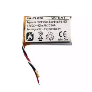 Батерия за слушалки Plantronics BackBeat FIT 3100 3200 TWS Earbuds Wireless Bluetooth Earphones заряден калъф