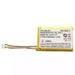 Батерия за високоговорител JBL Clip 3,L0721-LF