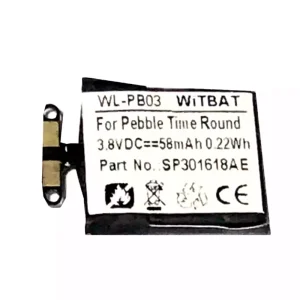 Батерия за Pebble Time Round,SP301618AE